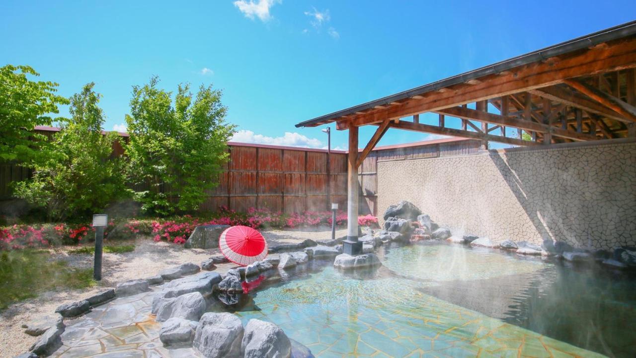 Ooedo Onsen Monogatari Aizu Hotel Exterior foto