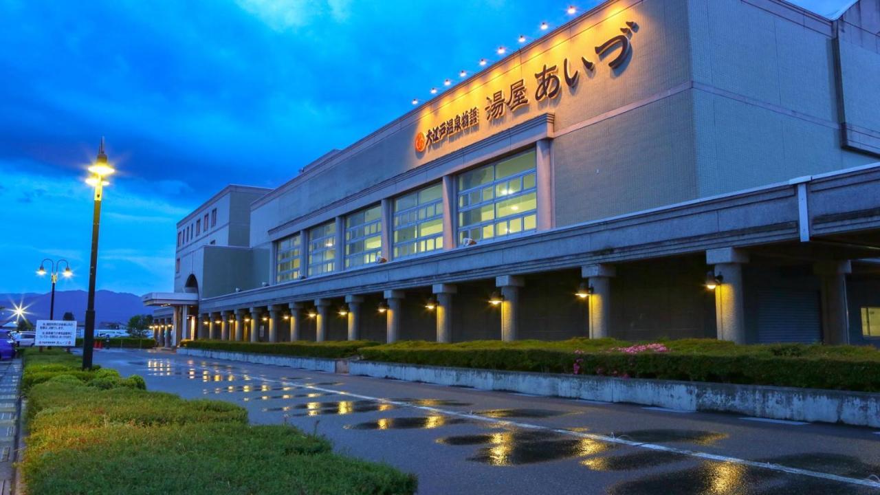 Ooedo Onsen Monogatari Aizu Hotel Exterior foto