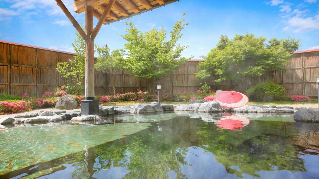 Ooedo Onsen Monogatari Aizu Hotel Exterior foto