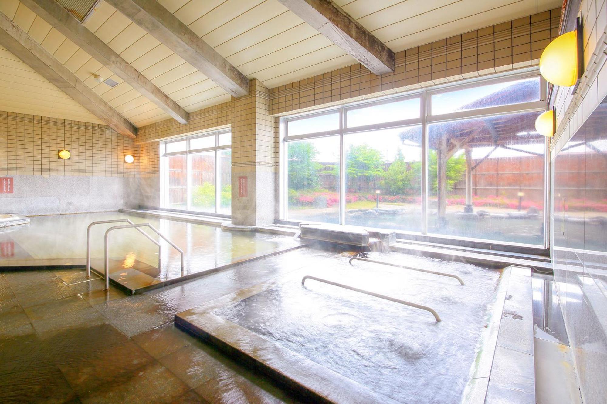 Ooedo Onsen Monogatari Aizu Hotel Exterior foto